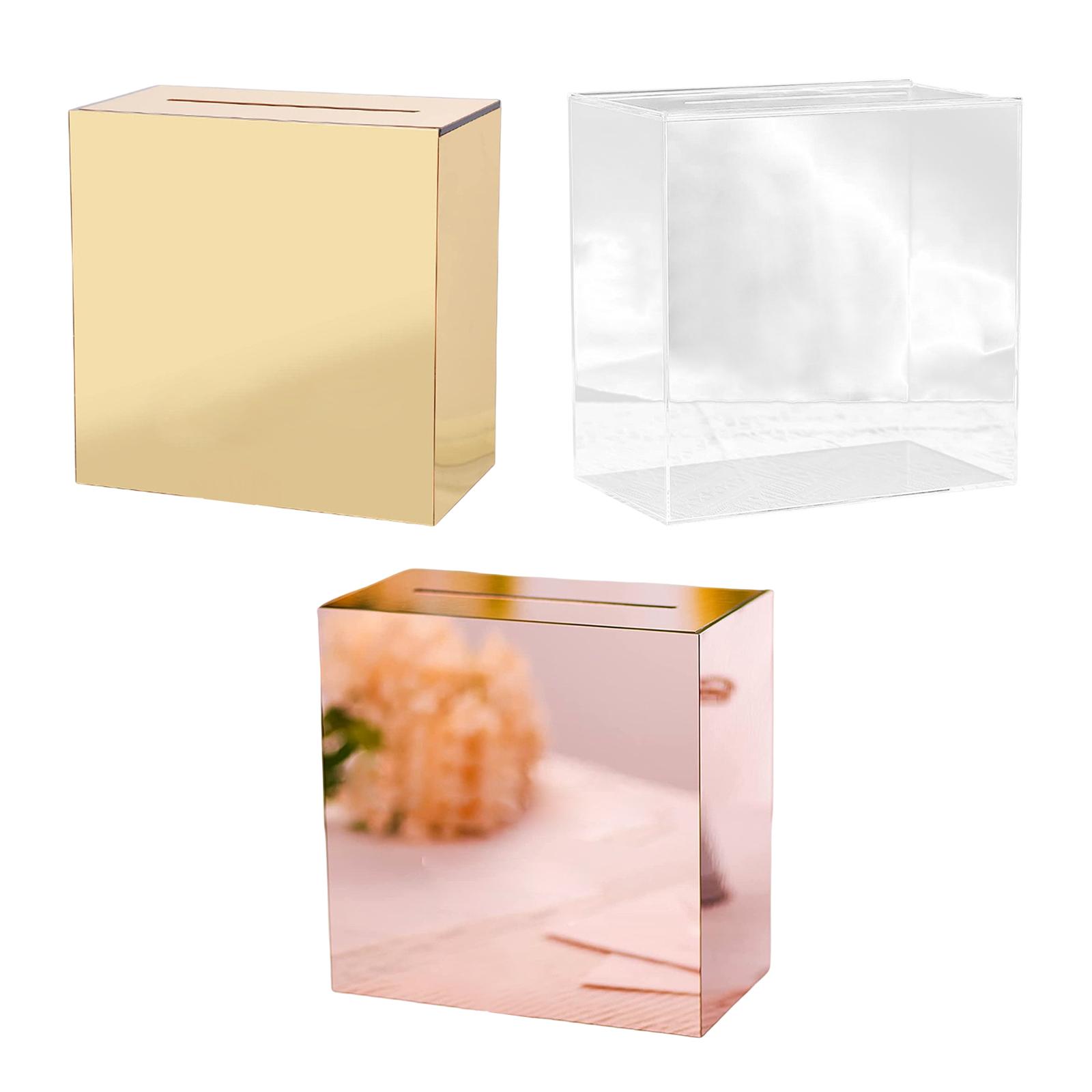 ウェディングカードボックス 手作りの装飾ボックス スロット付 - Wedding Card Box のレビューと価格
